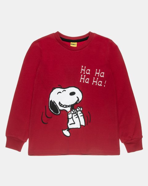 Μπλούζα Snoopy με ανάγλυφο σχέδιο (18 μηνών-8 ετών)