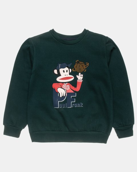 Set Paul Frank cotton fleece blend with embossed details (12 months-5 years)
