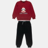 Set Paul Frank cotton fleece blend with embossed design (12 months-5 years)