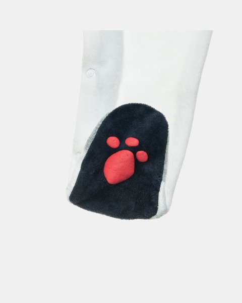 Babygrow velour Tender Comofrts with embroidery (1-12 months)