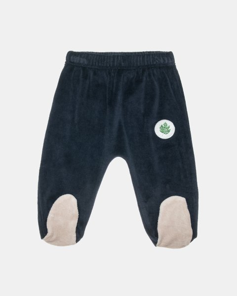 Set velour Tender Comforts with giraffe embroidery (3-12 months)