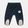 Set velour Tender Comforts with giraffe embroidery (3-12 months)