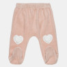 Set velour Tender Comforts with cat embroidery (3-12 months)