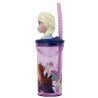 Cup with straw Disney Frozen 360ml