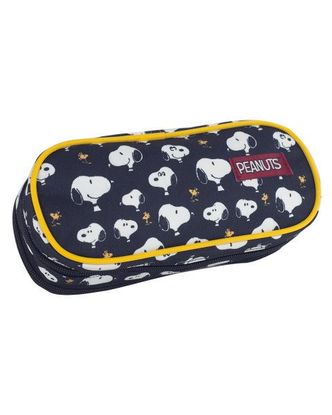 Pencil case with 2 slots Snoopy Peanuts με μοτίβο