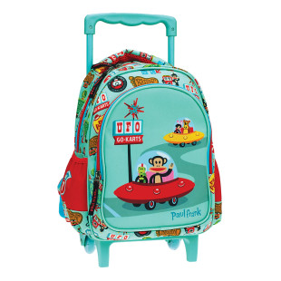 Trolley backpack kindergarten Paul Frank Ufo