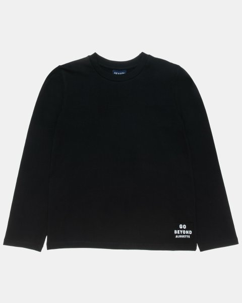 Long sleeve top with small patch (6-16 years)