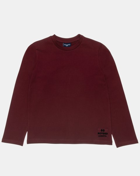 Long sleeve top with small patch (6-16 years)