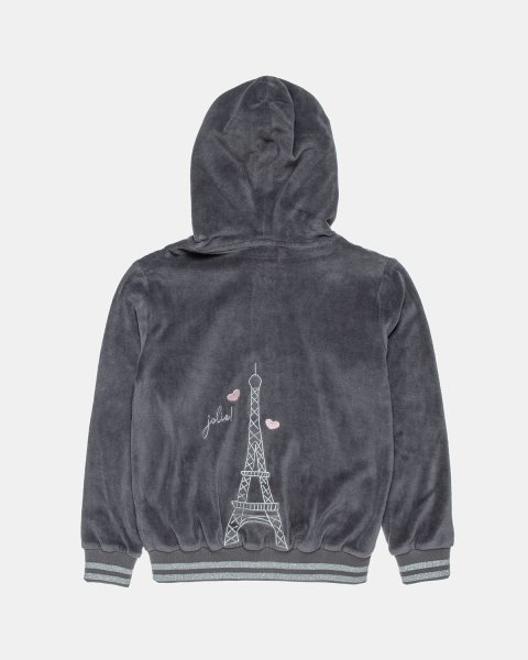   Tracksuit velour with strass and embroidery (6-16 years)