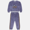   Tracksuit velour with sequins and embroidery (6-16 years)