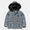 Jacket water resistant with ecological fur (6-16 years)