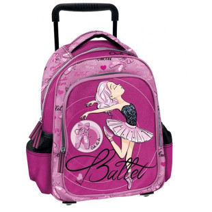 Trolley backpack kindergarten Ballerina