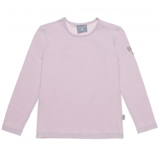 Μπλούζα με στρας λεπτομέρεια στο μανίκι (6-16 ετών)