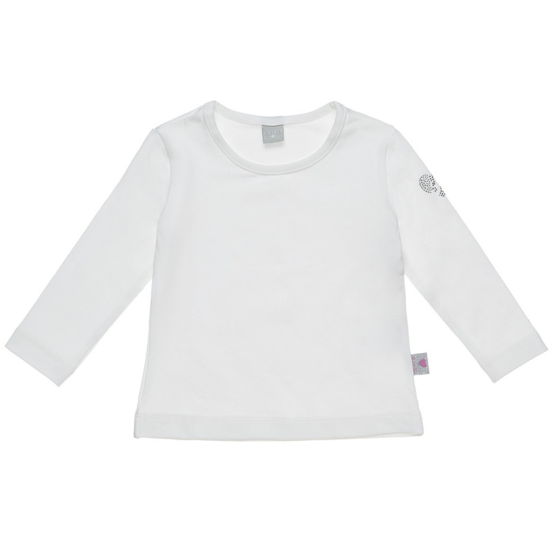 Long sleeved top with strass detail (6-18 months)