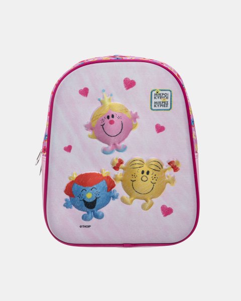 Backpack with embossed design - The Little Ladies