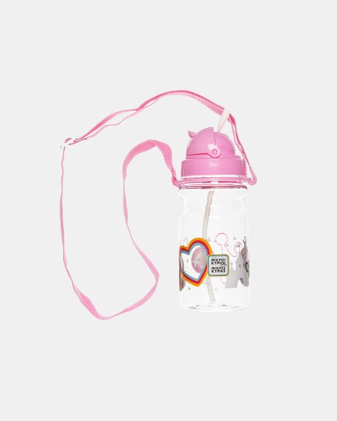 Water bottle with straw 350ml - Mrs Princess