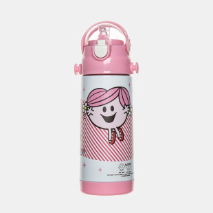 Water bottle thermos with straw 350ml - Little Ladies
