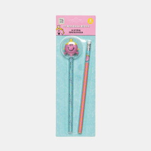 Set of pencils with eraser - Mrs Princess