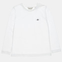 Long sleeve Gant top with embroidery (2-7 years)