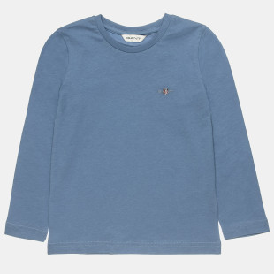 Long sleeve Gant top with embroidery (2-7 years)