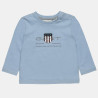 Long sleeve Gant top with print (12-18 months)