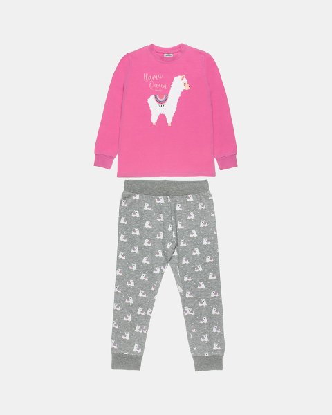 Pyjamas with lama print (6-14 years)