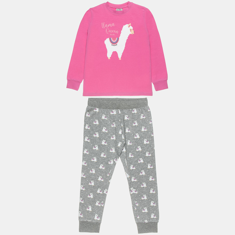 Pyjamas with lama print (18 months-5 years)