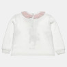 Set Tender Comforts velour with flamingo embroidery (3-12 months)