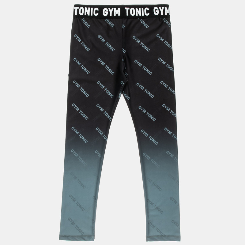 Leggings Gym Tonic with pattern (6-16 years)