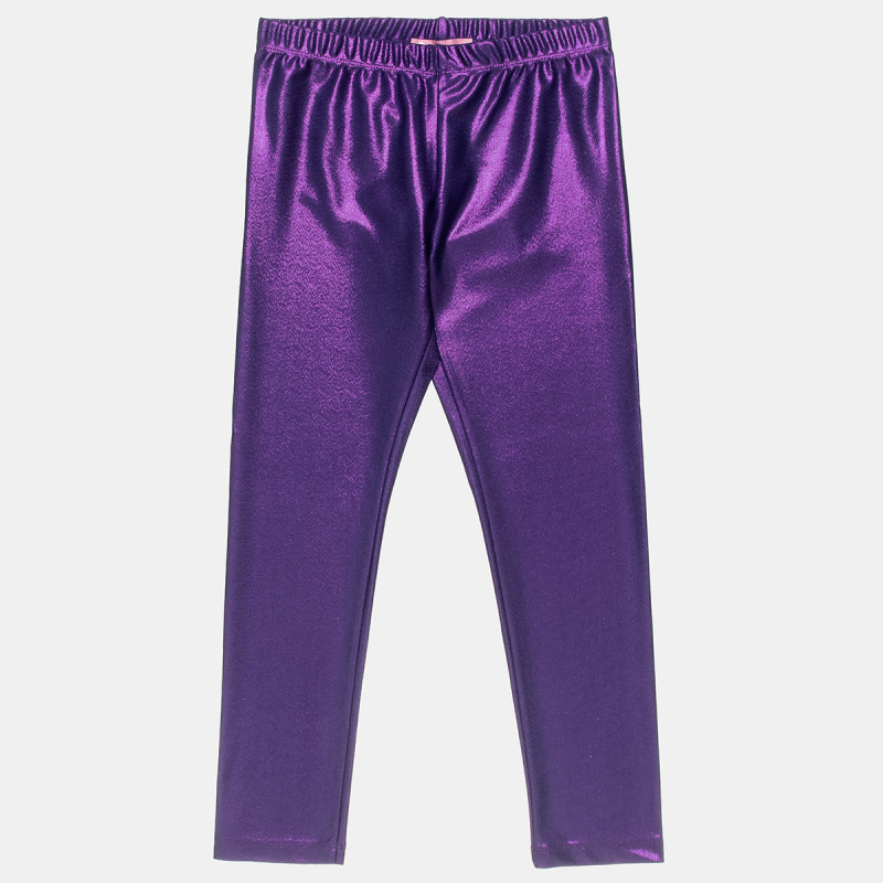Leggings shiny with glitter effect (6-14 years)