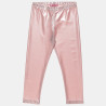 Leggings shiny pink with glitter effect (12 months-5 years)