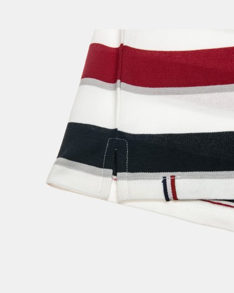 Long sleeve pique top with stripes (6-16 years)