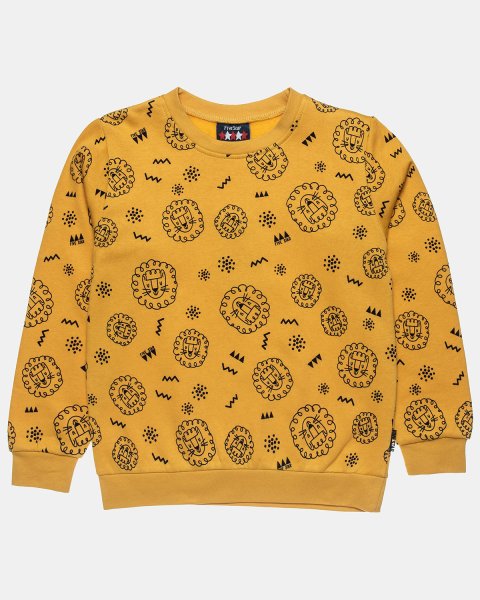 Tracksuit cotton fleece blend with lions print (12 months-5 years)