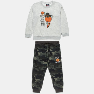 Tracksuit Five Star lightweight with print (12 months-5 years)