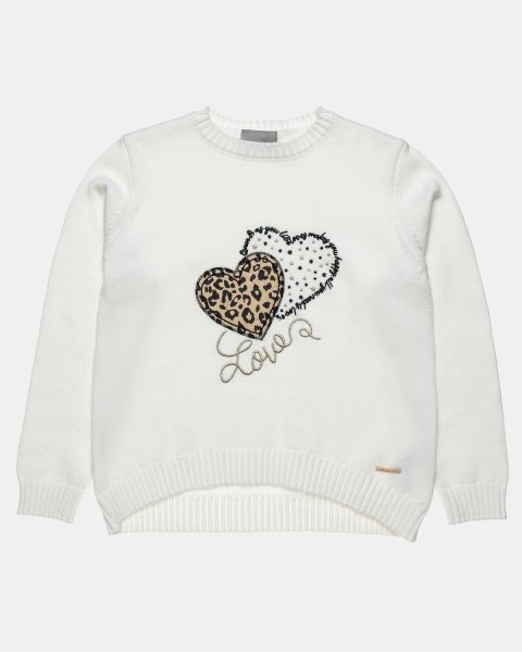 Set sweater with leopard skirt (12 months-5 years)