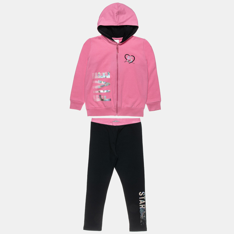 Tracksuit cotton fleece blend Five Star (6-16 years)