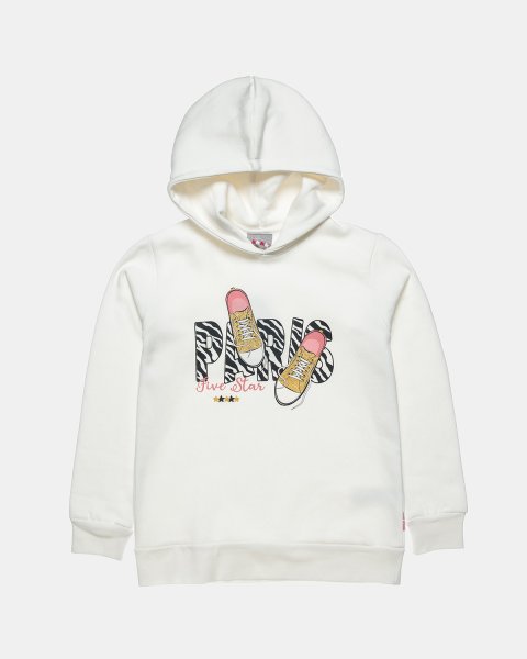 Tracksuit cotton fleece blend with glitter print details (6-16 years)