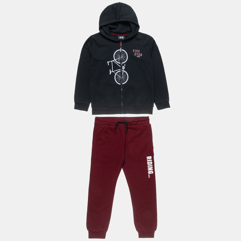 Tracksuit cotton fleece blend (6-16 years)