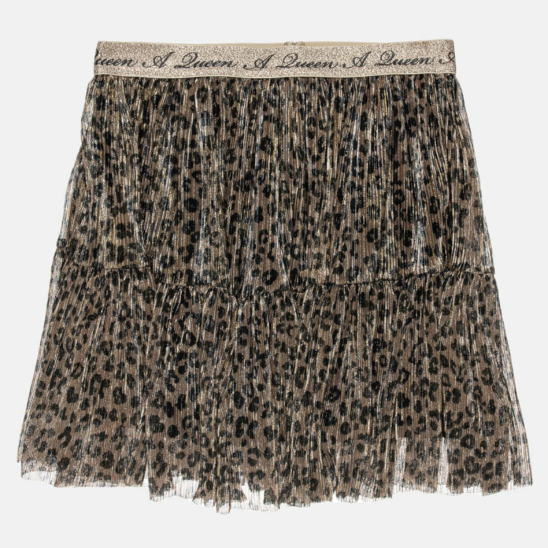 Skirt in leopard pattern (6-14 years)